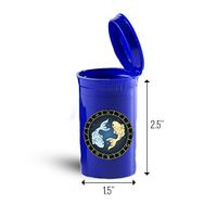 Pisces Zodiac Sign First Aid Case Pill Container ID 7076B
