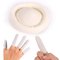 Rotekt 100Pcs/Bag Disposable Anti Static Protective Rubber Finger Cots Tattoo Nail Art Accessory
