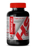 Natural Testosterone Booster for Men - TONGKAT ALI Root Extract 400Mg - Tongkat ali Extract Root - 1 Bottle 60 Capsules