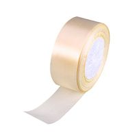 NUOLUX Gift Ribbon Curling Ribbon Solid Grosgrain Ribbon Wedding Party Brithday Wrap Ribbon 4CM x 25M (Off-White Color)