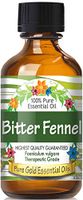 Pure Gold Bitter Fennel Essential Oil, 100% Natural & Undiluted, 60ml