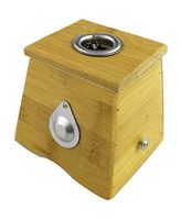 Winterworm® Bamboo One Hole Healing Box for Moxa Moxibustion Medicine Therapy