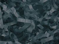 Black Tissue Paper Shred 1 lb Bag (4 Bags) - WRAPS-4XBK