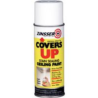 Zinnser 03688 Covers Up Stain Sealing Ceiling Paint, White