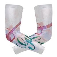 LEVEIS Guitar Instrument Music Arm Sleeves UV Protection for Men Women Sunblock Protective Gloves Running Golf Cycling Driving Long Arm Cover 1 Pair