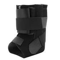 ZJchao Brace Foot Drop Orthosis,Adjustable Ankle Joint Support Varus Valgus Corrector Protection for Drop Foot Orthotic Brace, Improved Walking Gait, Prevents Cramps Ankle Sprains