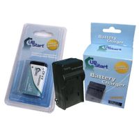 Replacement for Olympus SP-350 Battery and Charger - Compatible with Olympus CR-V3 Digital Camera Batteries and Chargers (1300mAh 3.3V Lithium-Ion)