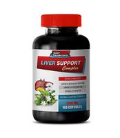 Liver Support Formula - Liver Support Complex 1200 MG - Extra Strength - Beef Liver - 1 Bottle 100 Capsules