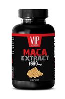 Maca Root Supplement - Maca 1600mg 4: 1 Extract - Hormone Balance (1 Bottle 60 Capsules)