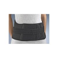 Florida Orthopedics Mesh-Loc Latex Free Lumbar Support 10", For Men or Women, Black - XXX-Large