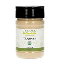 Banyan Botanicals Licorice Root Powder, Spice Jar - USDA Organic - Glycyrrhiza glabra - Ayurvedic Herb for Lungs, Skin, Stomach …