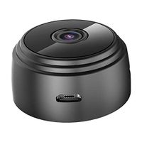 Mini Spy Camera Wireless Hidden Camera HD 1080P Home WiFi Remote Security Cam Smart Motion Detection Instant Push Notifications Remotely View, Magnetic Feature with Night Vision