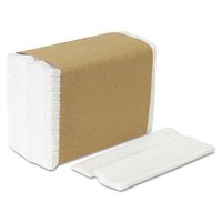GPC33201 - Tall Fold Napkins, 1-ply, 7 X 13-1/2, White