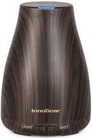 InnoGear Upgraded Version Aromatherapy Essential Oil Diffuse Ultrasonic Diffusers Cool Mist Humidifier with 7 Colors LED Lights and Waterless Auto Shut-off for Home Office Bedroom Room