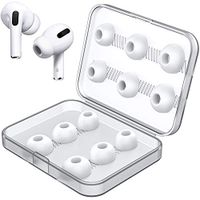 Link Dream 12 Pieces Replacement Ear Tips for AirPods Pro AirPods Pro 2nd Generation 2022 Silicon Ear Buds Tips with Portable Storage Box (S/M/L) (6 Pairs)