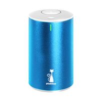 PtahTex 2nd Version Waterless Essential Oil Diffuser，Battery Operated Aromatherapy Diffuser, Portable Perfume Atomized, Aqua Blue, Car, Home, Office, Yoga