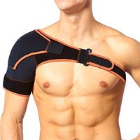 HIXGB Shoulder Support Strap Wrap Belt Support Band Shoulder Pulls Strains Arthritis Pain Relief Brace Pad for Men Women
