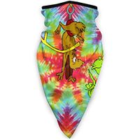 Guangzhouzhoujiuwangluokejiyouxiangongsi Men's How The Grinch Stole Christmas Sports Casual Breathable Turban Black