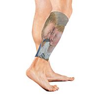 Leg Sleeve Unique Father's Day Watercolor Calf Sleeves 1 Pair for Men/Women Running/Cycling/Maternity/Travel/Ourdoor Activities