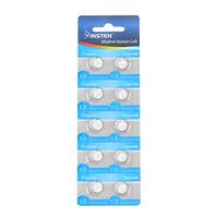 Insten AG6 1.5V Alkaline Button Coin Cell Battery 280-31 280-51 370 371 605 620 AG6 D370 D371 L921 SB-an SB-BN SR69 SR920SW (Pack of 10-Piece)
