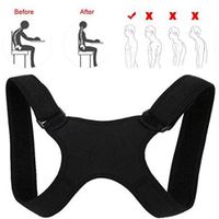DDPP Posture Corrector Back Support Shoulder Lumbar Brace Humpback Belt Men Women