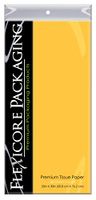Flexicore Packaging Buttercup Yellow Gift Wrap Tissue Paper XL | Size: 20 Inch X 30 Inch | Count: 48 Sheets | Color: Buttercup