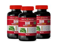 Estrogen Blocker for Men and Lose Weight - DIM DIINDOLYLMETHANE - Natural Estrogen Blocker - dim for Men Supplement - 3 Bottles 270 Capsules