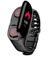 LEMFO M1 Newest AI Smart Watch with Bluetooth Earphone Heart Rate Monitor Smart Wristband Long Time Standby Sport Watch Men