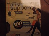 Bell-Fit Ipure Ankle Support - Black/ Gray