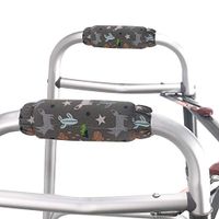 Walker Padded Hand Grip Covers Walker Hand Folding Rolling Walker Hand Grip Pads Washable One Size Multiple Colors (WH12)