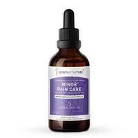 Secrets Of The Tribe - Minor Pain Care, Herbal Supplement Blend Drops Alcohol Liquid Extract, Musculoskeletal Pain Formula (4 fl oz)