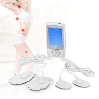 Multifunction Massager, Acupuncture Massage with 16 Functions, LCD Display and Timer, Mini Portable Magnetic Massager for Electronic Back Neck Muscle Stress Pain Relief Massage(US)
