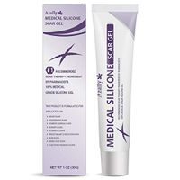 AZALLY Advanced Scar Gel - Scar Diminishing Serum - Reduces the Appearance of Old & New Scars - Best Scar Treatment for Repair Scars from Burns Cuts Acne Spots Stretch Marks - 1oz. 