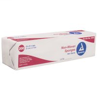 Dynarex Non-Woven Sponge 2"x 2" 4 Ply 20/200/Cs (4M)