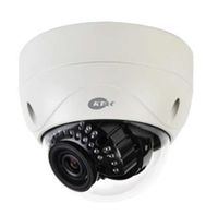 KT&C 3.6 to 16mm Varifocal 30FPS @ 1080P Outdoor IR Day/Night Dome HD-SDI Security Camera 12VDC/24VAC