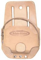 McGuire Nicholas 466V Tape Measure Holder in Tan Saddle Leather