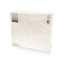 Nouveau Cloth-Like Disposable Paper Dinner Napkins, 17”x13” Long 1/6 Fold, 50 Pack, 16 Different Color options