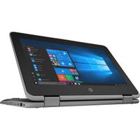 HP PROBOOK X360 11-G3 Business Convertible Intel:N5000/PQC-1.10GULV 4GB/ONBOARD 128GB/SSD MR GBE 802.11AC+BT Webcam INTEL-UHD605/IGP 11.6HD/Touch+Pen W10P-64 3-Cell 3.2LBS Black 1YR