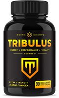 Tribulus Terrestris 2000mg Supplement [Extra Strength] 45% Steroidal Saponins - Enhanced Absorption with Maca Powder & Black Pepper Extract - Tribulus Terrestris for Men & Women - 90 Vegan Capsules