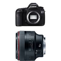 Canon EOS 5DS R Digital SLR Camera w EF 85mm F1.2L Lens Bundle