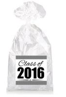 Class of 2016 Graduation Party Birthday Party Favor Bags with Ties - 12pack