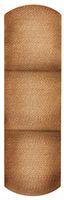 Derma Sciences 99990 Nutramax Economy Flexible Adhesive Sheer Bandage, 1" Width, 3" Length (Pack of 3600)