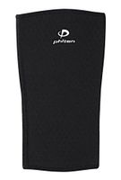 Phiten Titanium Sport Knee Support, Black, Large