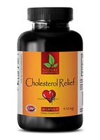 Blood Pressure lowering Supplement - Cholesterol Relief - Cholesterol Balance - 1 Bottle (60 Capsules)