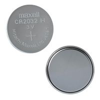 maxell CR2032 3V Lithium Battery 1PACK (5PC) Single Use Batteries
