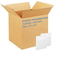 Abdominal Pads. Case of 240 Sterile ABD Pads 8" x 7.5". Highly Absorbent sterile dressings for Wound Padding and Protection. Multi-Layer Dressing. Sealed Edges.