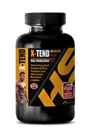 Testosterone Booster Natural Health - X-TEND - Male Enhancement Pills - tongkat ali maca Ginseng - 1 Bottle 60 Tablets