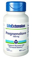 Life Extension Pregnenolone 100 mg, 100 Capsules (Multi-Pack)