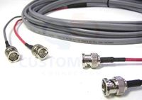 3 Foot DS3/DS4 (CAB-ATM-DS3/E3) BNC Belden 735A2 Duplex Cable by Custom Cable Connection