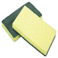 SKILCRAFT Cellulose Scrubber Sponge - 4.5" x 0.70" x 2.75"